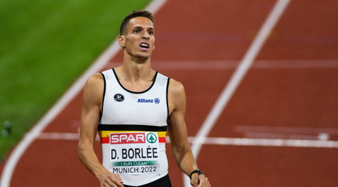 EK München: Dylan Borlée wordt knap vijfde in 400m-finale