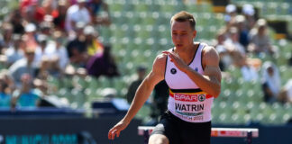 EK München: Julien Watrin, op zuchtje van BR, zesde in finale 400m horden
