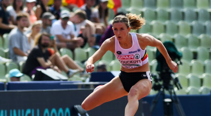Paulien Couckuyt sloopt EK-limiet op 400m horden tijdens eerste optreden van het seizoen