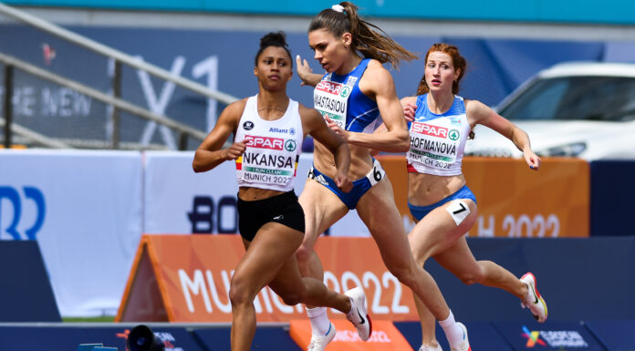 EK München: Delphine Nkansa en Imke Vervaet stranden in halve finales 200m