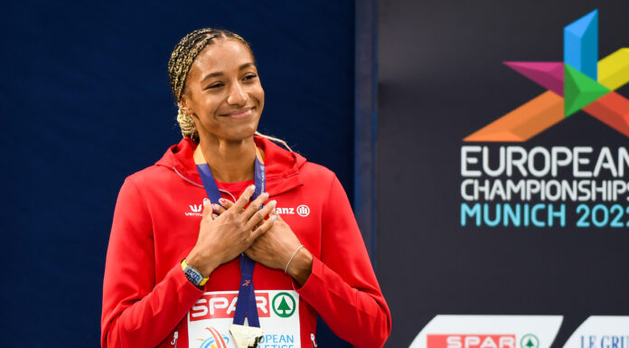 Nafi Thiam op shortlist voor titel van Europese Atlete van het Jaar