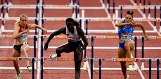 EK München: Anne Zagré vlotjes naar halve finales 100m horden