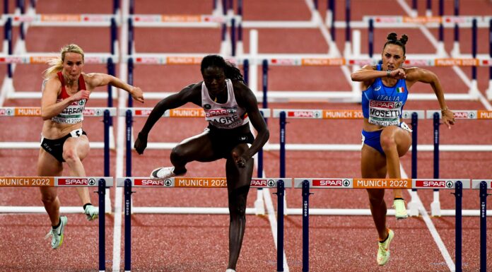 EK München: Anne Zagré vlotjes naar halve finales 100m horden