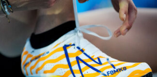 Win een gesigneerd paar spikes van Femke Bol