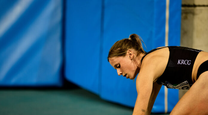 Imke Vervaet wervelt tijdens BK indoor naar BR op 200m