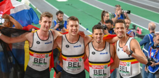 EK Istanboel: Belgian Tornados heroveren GOUD in bloedstollende 4x400m-finale