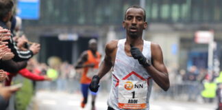 Bashir Abdi stormt naar winst in NN Rotterdam Marathon, olympische limiet en PR voor Koen Naert