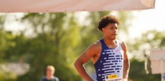 Eerstejaarsbelofte Mimoun Abdoul Wahab breekt na twee jaar wachten zijn PR en gaat ei zo na sub-50″ op de lage horden