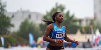 Drie voor de prijs van één! Yanla Ndjip-Nyemeck evenaart BR, verovert WK-limiet en stoot door naar NCAA-finale