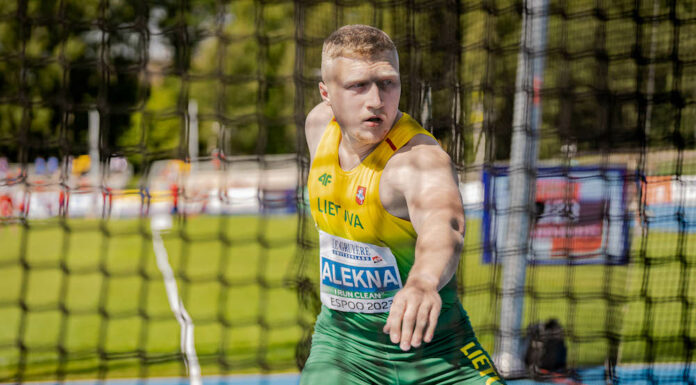 Mykolas Alekna gooit 38 jaar oud wereldrecord discuswerpen van de tabellen