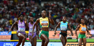 WK Boedapest – Wervelende Shericka Jackson komt dichterbij WR, Noah Lyles speelt drie op een rij