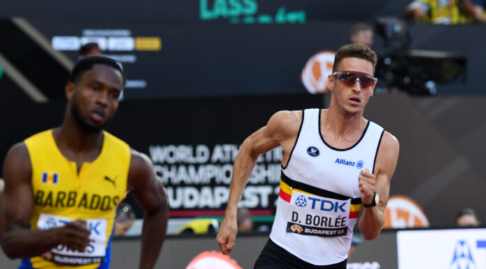 WK Boedapest – Alexander Doom met sub45 naar halve finale, Dylan Borlée ook mee