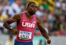 WK Boedapest – Noah Lyles is nieuwe sprintkoning, Katarina Johnson-Thompson mag opnieuw hoogste schavotje op