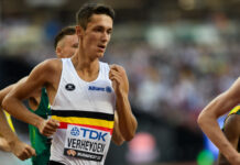 Ruben Verheyden komt in Val-de-Reuil net tekort voor Belgisch record op de mijl