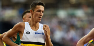 Ruben Verheyden komt in Val-de-Reuil net tekort voor Belgisch record op de mijl