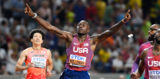 Amerikaans kampioenschap levert spektakel op met twee wereldrecords en 7m-sprong