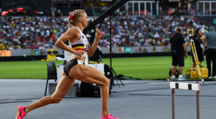 WK Boedapest – Hanne Claes kan geen vuist maken in halve finale 400m horden