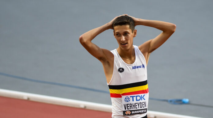 WK Boedapest – Ruben Verheyden eervol onderuit in halve finale 1500m