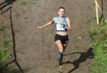 Jana Van Lent en Sander Vercauteren vallen net naast het podium in Soest