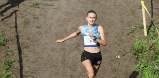 Jana Van Lent en Sander Vercauteren vallen net naast het podium in Soest