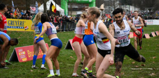 EK veldlopen: Mixed relay kan niet stunten in spektakelstuk