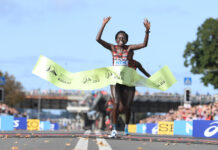 Peres Jepchirchir verbetert in Londen het wereldrecord niet-gemengde marathon, geen olympische limiet voor Lahsene Bouchikhi