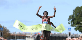 Peres Jepchirchir verbetert in Londen het wereldrecord niet-gemengde marathon, geen olympische limiet voor Lahsene Bouchikhi