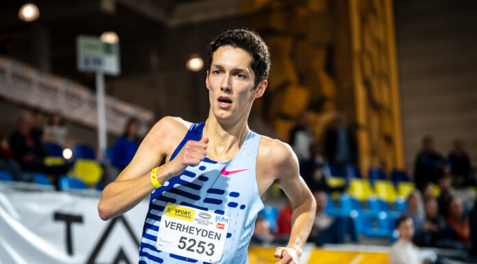 Ruben Verheyden grijpt ondanks dik PR nipt naast Belgisch record en WK-limiet