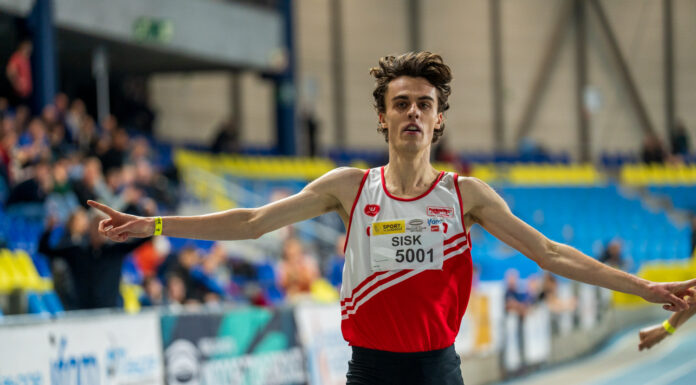Pieter Sisk heerst op IFAM Indoor met BR 1000m