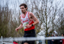 Guillaume Grimard wordt Belgisch kampioen 10.000m, maar grijpt ondanks PR naast EK-limiet