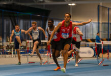 Michael Obasuyi, Eliott Crestan en Rani Rosius kleuren BK indoor