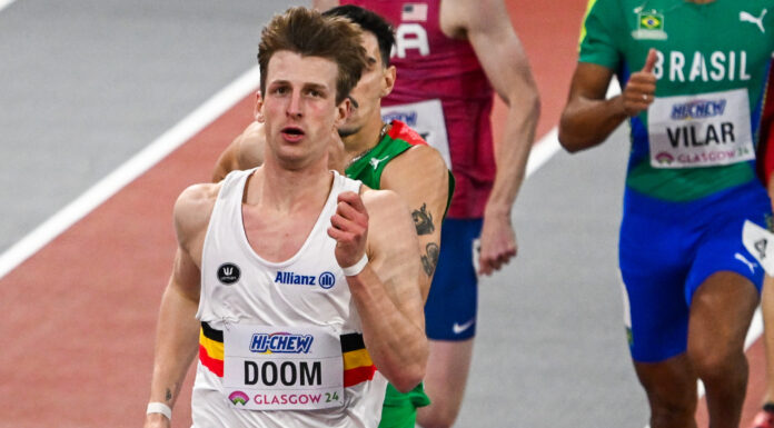 WK Glasgow: Alexander Doom plaatst zich comfortabel voor halve finale 400m