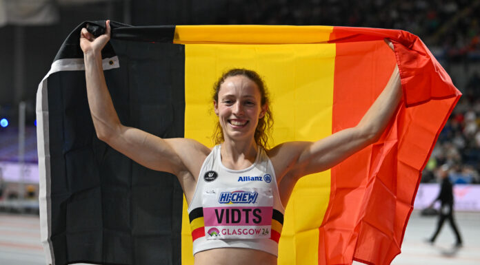 WK Glasgow: Noor Vidts volgt zichzelf op als WERELDKAMPIOENE vijfkamp