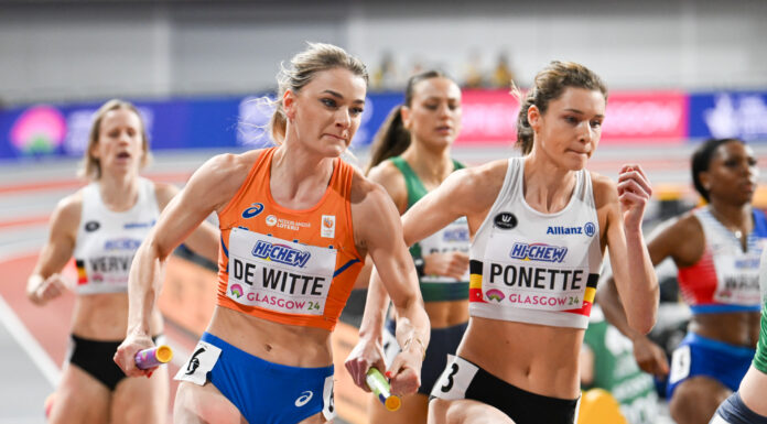Helena Ponette teleurgesteld met vierde plaats met 4x400m: “Doel was echt wel een medaille”