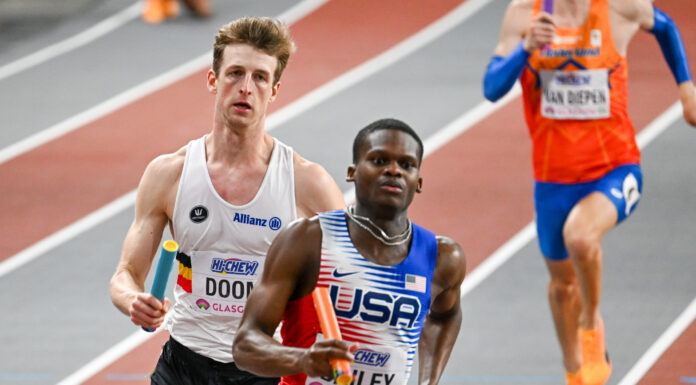 Alexander Doom treedt na bijna negen maanden herstel terug in competitie tijdens Chinese Diamond Leagues