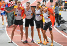 Tornados wervelen naar BRONS op WK aflossingen