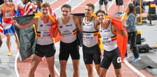 Tornados wervelen naar BRONS op WK aflossingen