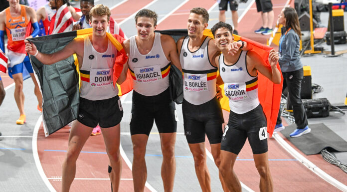 Tornados wervelen naar BRONS op WK aflossingen