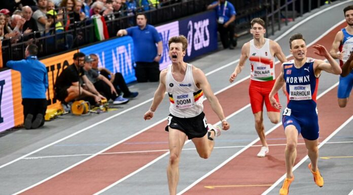 WK Glasgow: Alexander Doom is WERELDKAMPIOEN 400m dankzij Belgisch record