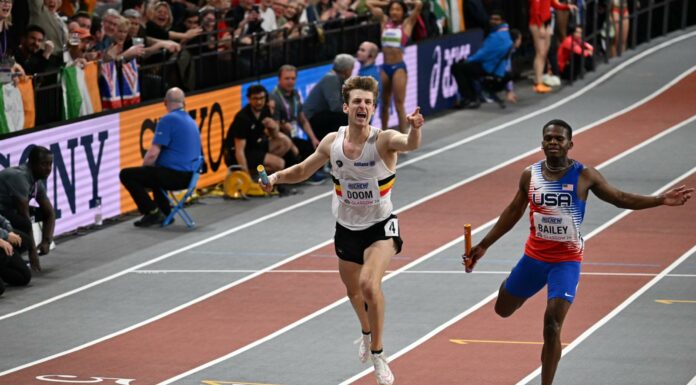 WK Glasgow: Belgian Tornados verlengen WERELDTITEL 4x400m