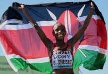 Beatrice Chebet verbetert wereldrecord 10.000m in Eugene