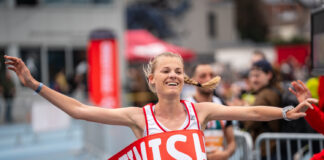 Juliette Thomas kroont zich tot Belgisch recordhoudster 5km op de weg