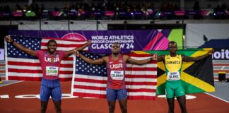 WK Glasgow: Coleman klopt Lyles op de 60m, Olyslagers grijpt eerste wereldtitel