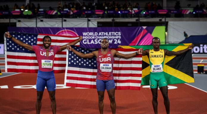 WK Glasgow: Coleman klopt Lyles op de 60m, Olyslagers grijpt eerste wereldtitel