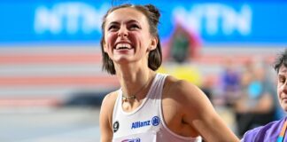 WK Glasgow: Rani Rosius sprint naar plaats zes in WK-finale