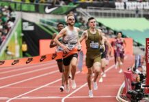 Ook in Eugene wint Josh Kerr veelbesproken duel met Jakob Ingebrigtsen