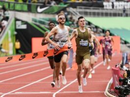 Ook in Eugene wint Josh Kerr veelbesproken duel met Jakob Ingebrigtsen