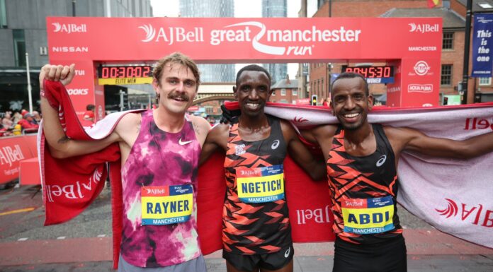 Bashir Abdi loopt blessurezorgen van zich af met Belgisch record 10km