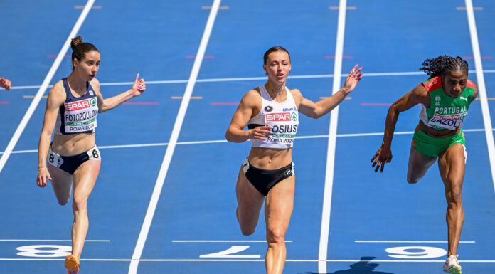 EK Rome – Delphine Nkansa en Rani Rosius verzekeren zich allebei van halve finales 100m