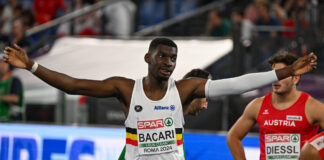 Elie Bacari schiet hordenseizoen op gang met WK-limiet, BR en Europees beloftenrecord